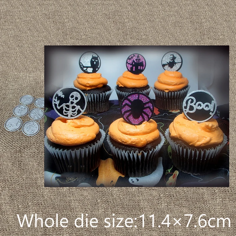 

New Design Craft Metal Cutting Die die cuts 6pcs Halloween rings decoration scrapbook Album Paper Card Craft Embossing die cuts