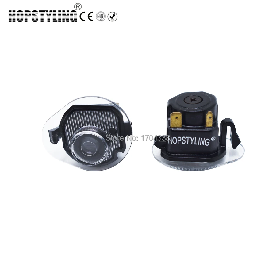 

HOPSTYLING Super cool 2PCS LED Puddle Light For Jeep Cherokee led Under Mirror Light Rearmirror Ghost Shadow Lamp Replacement
