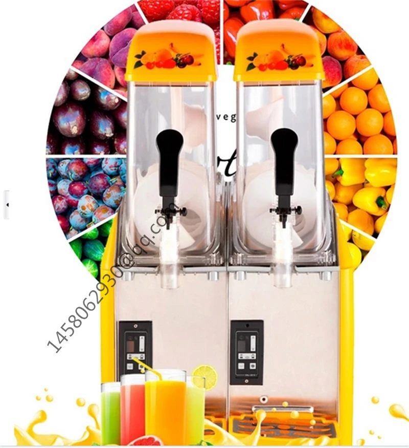 

Cheap Good Double Tank Used Slush Machine Margarita Slush Frozen Drink Machines