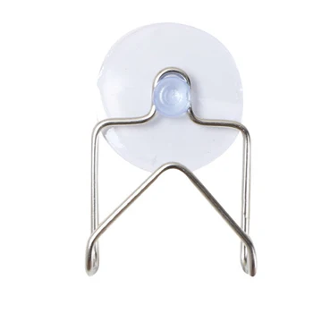 

Hanging Organizer Suction Cup Drain Rack Stainless Steel Anti Bacteria Easy Install Rustproof Kitchen Tool Practical Non Slip