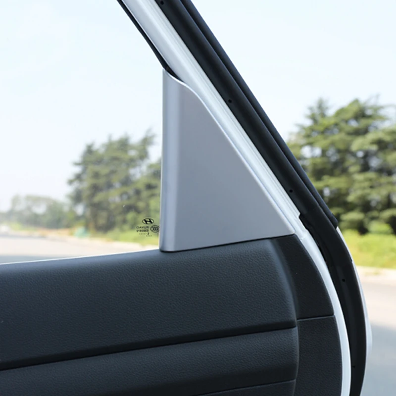 For-Hyundai-Tucson-2015-16-17-18-2019-ABS-Matte-Carbon-fibre-Car-rear-door-inner