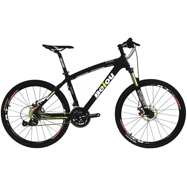Cheap BEIOU Carbon XC Mountain Bike 26-Inch Complete Bicycle MTB 27 Speed S H I M A N O 370 Toray T700 Fiber Glossy Colorful CB004 Cheap BEIOU Carbon XC Mountain Bike 26-Inch Complete Bicycle MTB 27 Speed S H I M A N O 370 Toray T700 Fiber Glossy Colorful CB004