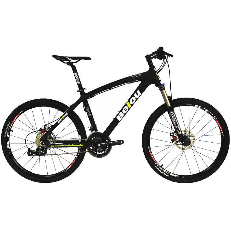 BEIOU Carbon XC Mountain Bike 26 Inch Complete Bicycle MTB 27 Speed S H I M