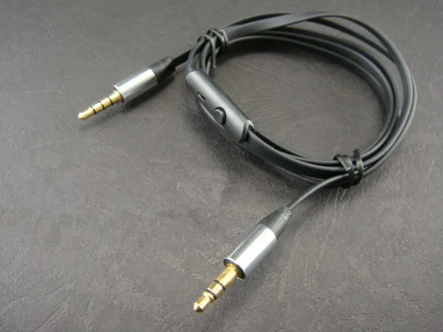 diy earphone wire with mic 3.5mm to 3.5mm aux line on ...