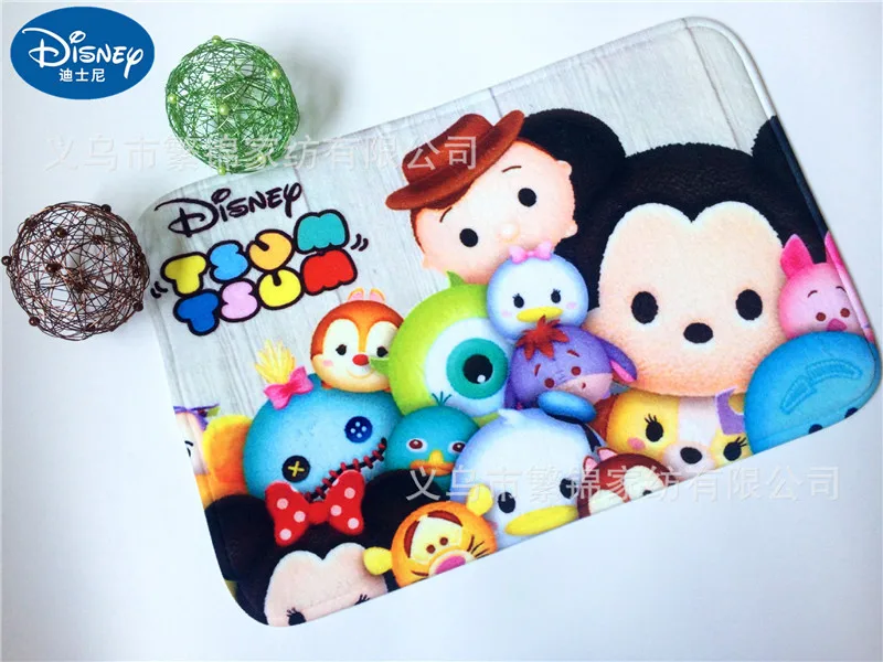 

Cartoon Mickey and Minnie Mouse mat 38x58cm Door mat Bathroom Mat kitchen Kids Boys Girls Crawling Game Mat Bedroom Carpet