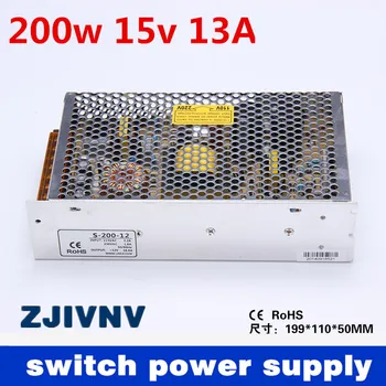 

LED switching power supply 15V 200W switching power supply transformer 110VAC-220VAC 15VDC display power CE approved
