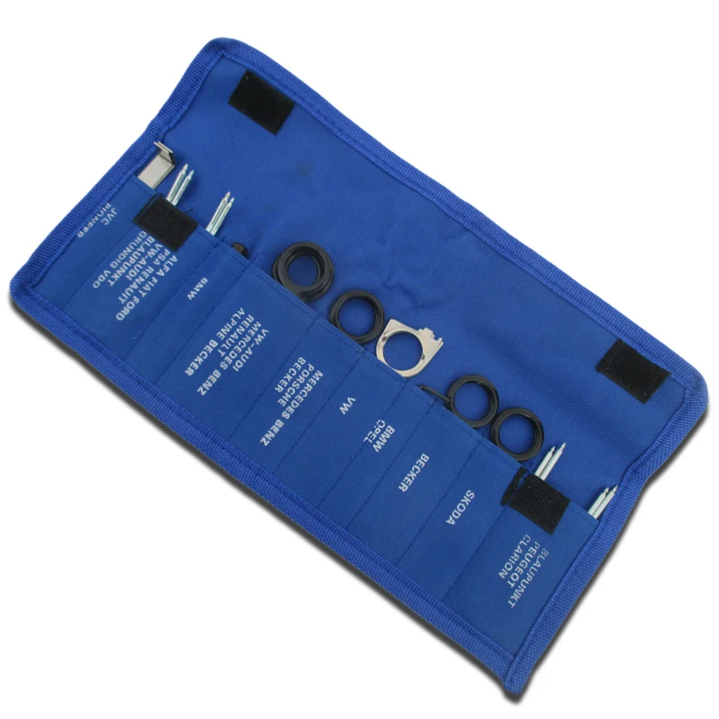 20Pcs Professional Car Radio Audio Stereo CD Player Removal Key Tool Kits Set Interior control