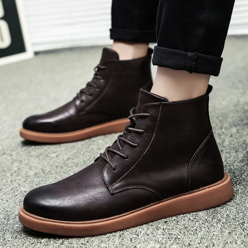 

Martin boots, male fashion short high shoesold fashions men's boots shoes