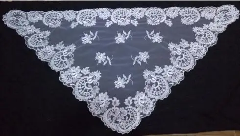 

Catholic Veil for Children and Lady,Embroidery Wedding Bridal Catholic Church Veil