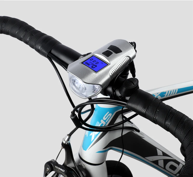 WEST BIKING велосипедный передний светильник светодиодный USB Перезаряжаемый велосипедный фонарь с компьютером электрический сигнал руля головной светильник для велоспорта