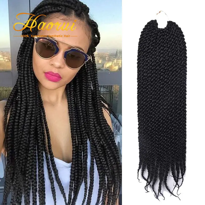 20inch 3d Box Braids Hair Havana Mambo Twist Crochet Box Braids