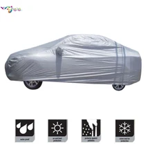 Универсальный Полный Автомобильный Снежный лед водонепроницаемый Солнцезащитный УФ-дождевик крышка наружный протектор для v w golf 6 Honda Nissan УАЗ автомобильные аксессуары