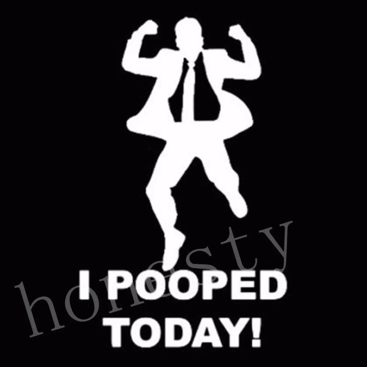 3x I Pooped Today Hard Hat Stickers \ Motorcycle Helmet Decals \ Funny Labels 