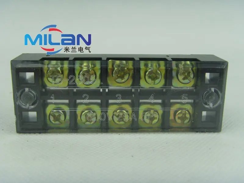 1 шт. TB-2505 TB-2505L клеммный разъем с фиксированным терминалом/Кабельный