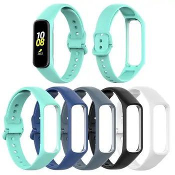 

ALLOYSEED Replacement Silicone Smart Wristband Watch Band Strap+Frame Case for Samsung Galaxy Fit-E SM-R375 Smartband Belt
