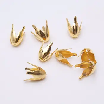 

Woodqiqi 500pcs/lot DIY Jewelry Accessories Ancient Hair Tweed 13mm Four Leaf Torus