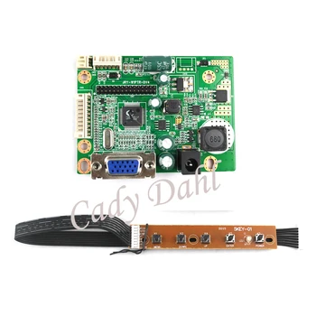 

10 Pcs VGA 30P LVDS Controller Board with 2/6 Pins 2.0mm LED Backlight Inverter DIY for Raspberry PI 3 17"-24" LCD Display Panel