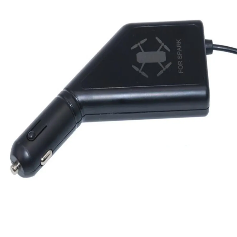 Dji Spark Car Charger with USB Charging Port Remote Control for DJI Spark Drone Battery Transport Outdoor Vehicle Charger-6