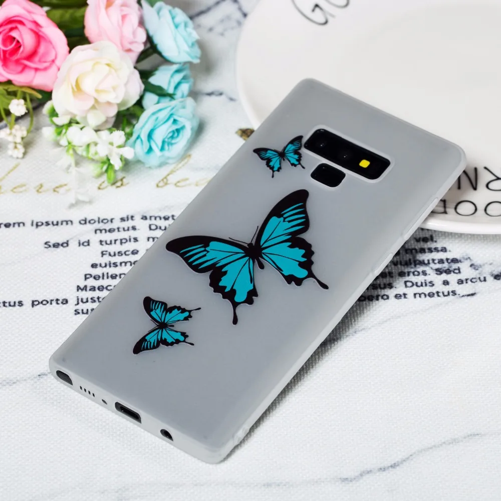 50 шт./лот в теплой весны Пользовательские чехол для samsung galaxy S9 S9 плюс примечание 9 защитный чехол основа
