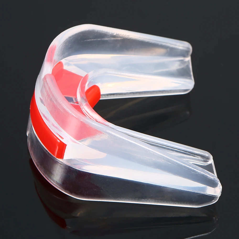 Double / Single Braces Mouthguard Adults Sport Mouth Guard for Football Boxing Basketball Lacrosse MMA Hockey
