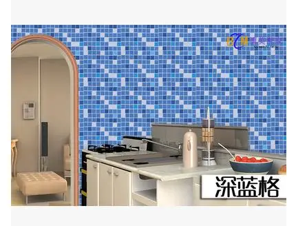 Масляные наклейки для кухни, мозаика, липкие обои из ванной комнаты, туалет, высокотемпературная Керамическая плитка, обои зернисто-407z - Цвет: 11