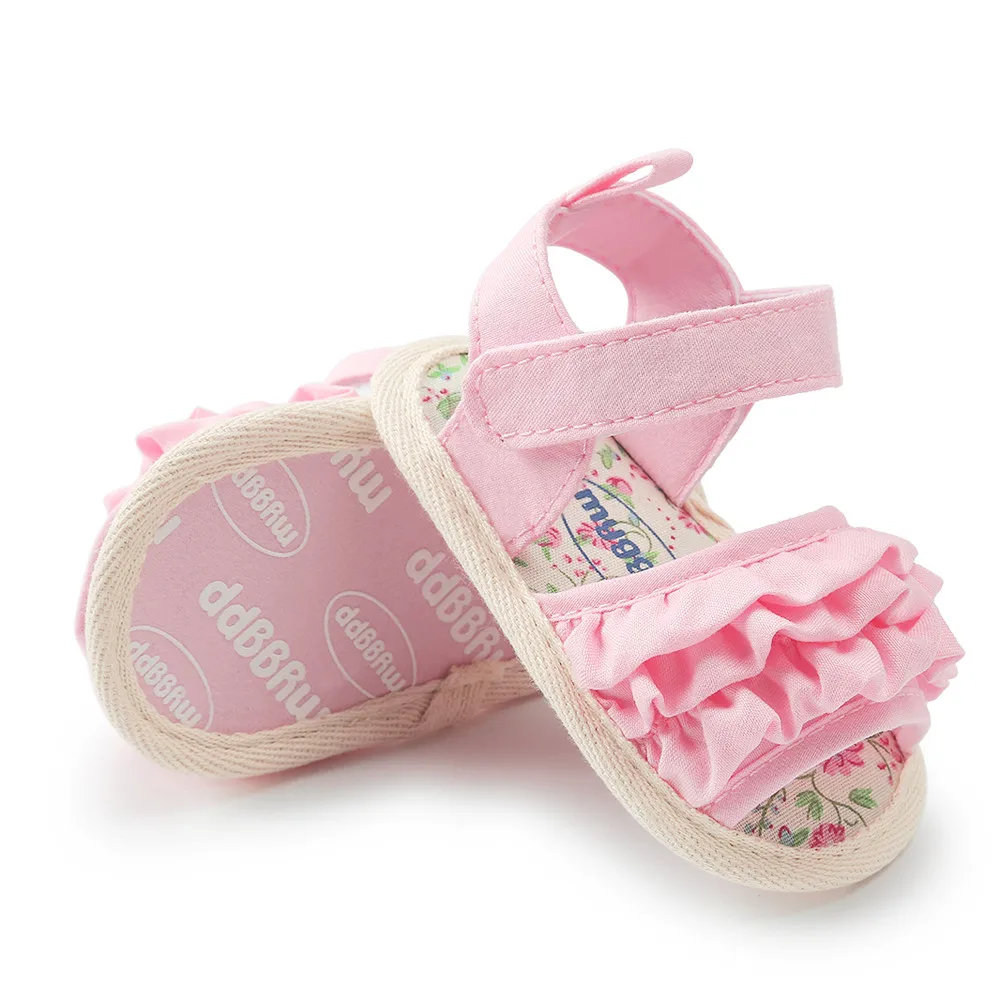 Newborn Baby Girl Shoes Lovely Flower Shoe Casual Comfortable Shoes Sneaker Anti-slip Soft Sole Toddler Shoes zapatos para bebe