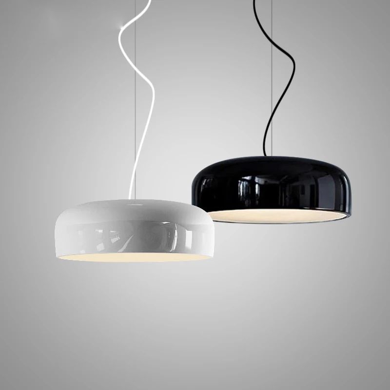 

Modern metal led dinning room pendant lamp cerchio anello lampada luminaria with LED AC 110v 220v Home Deco free shipping