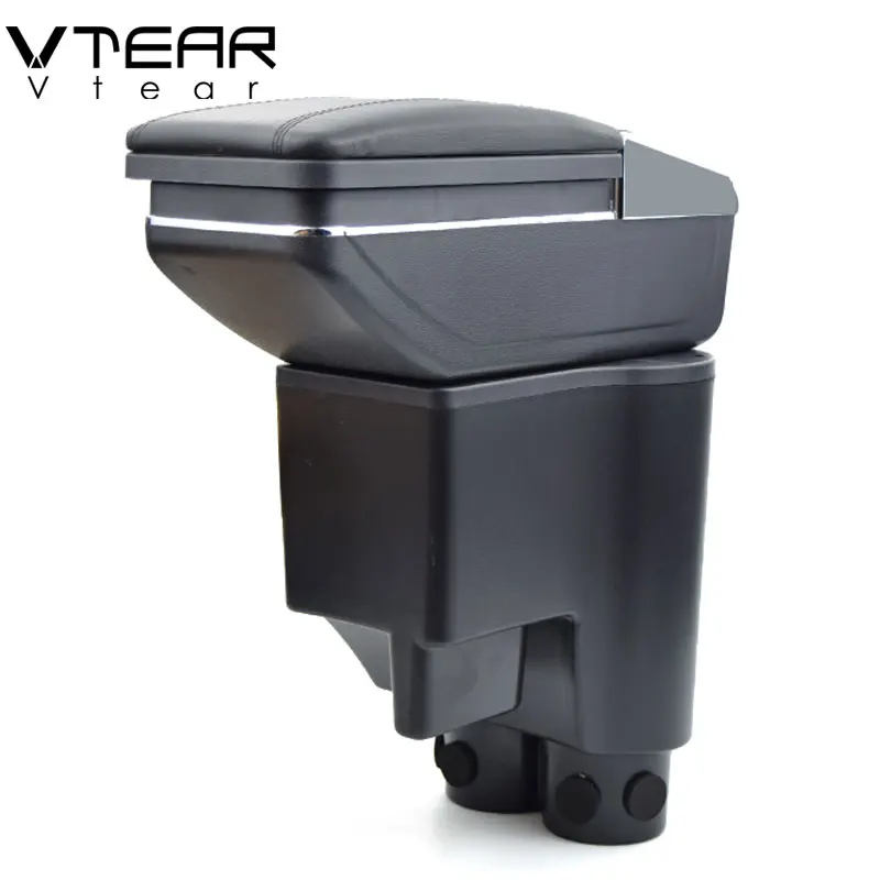 

Vtear For perodua myvi armrest box central Store content box products interior Armrest Storage car-styling accessories parts