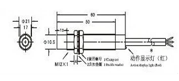 LJ12A3-4-Z/BX/AX/CX/по/AY/CY/EX/DX/EZ/DZ Индуктивный бесконтактный Сенсор переключатель PNP/NPN с источником питания от постоянного тока, 6 V-36 V M12