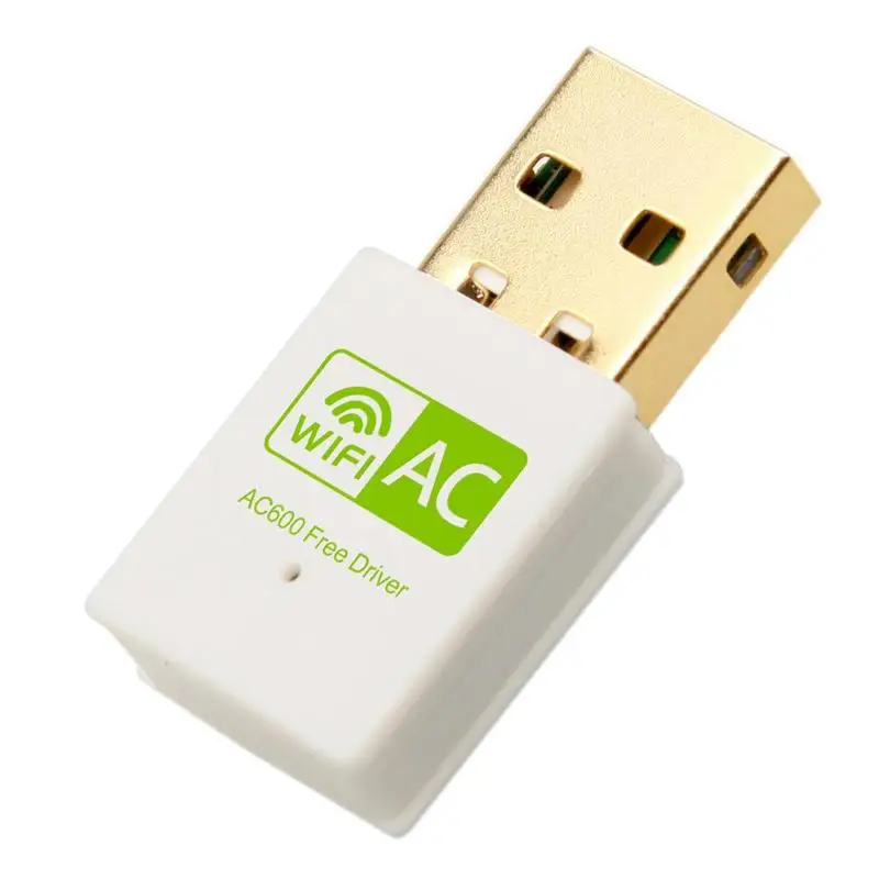 Бесплатный драйвер Двухдиапазонная Беспроводная USB сетевая карта 600 Мбит/с 2,4 ГГц 5 ГГц USB беспроводной WiFi адаптер с 802.11ac RTL 8811CU
