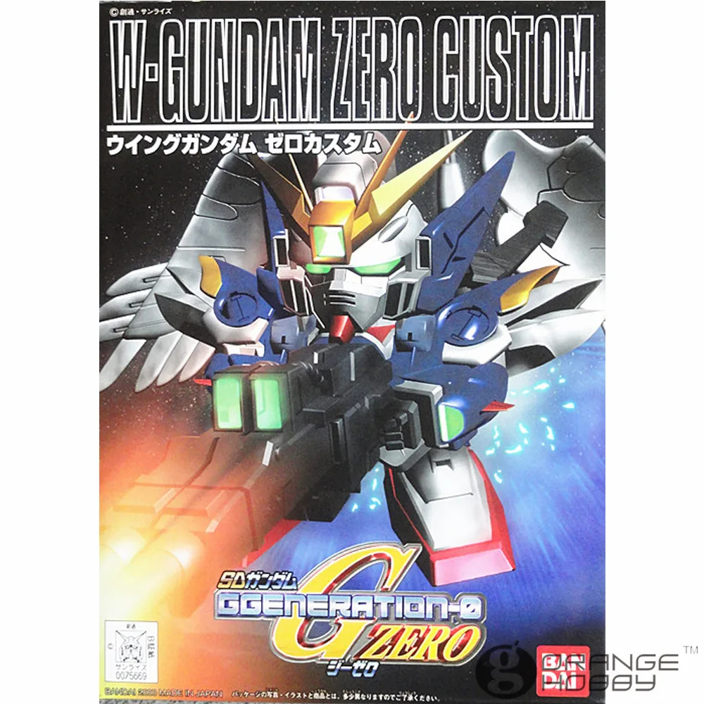 OHS Bandai SD BB 203 Q-Ver Wing Gundam Zero пользовательский Мобильный комплект для сборки модели oh