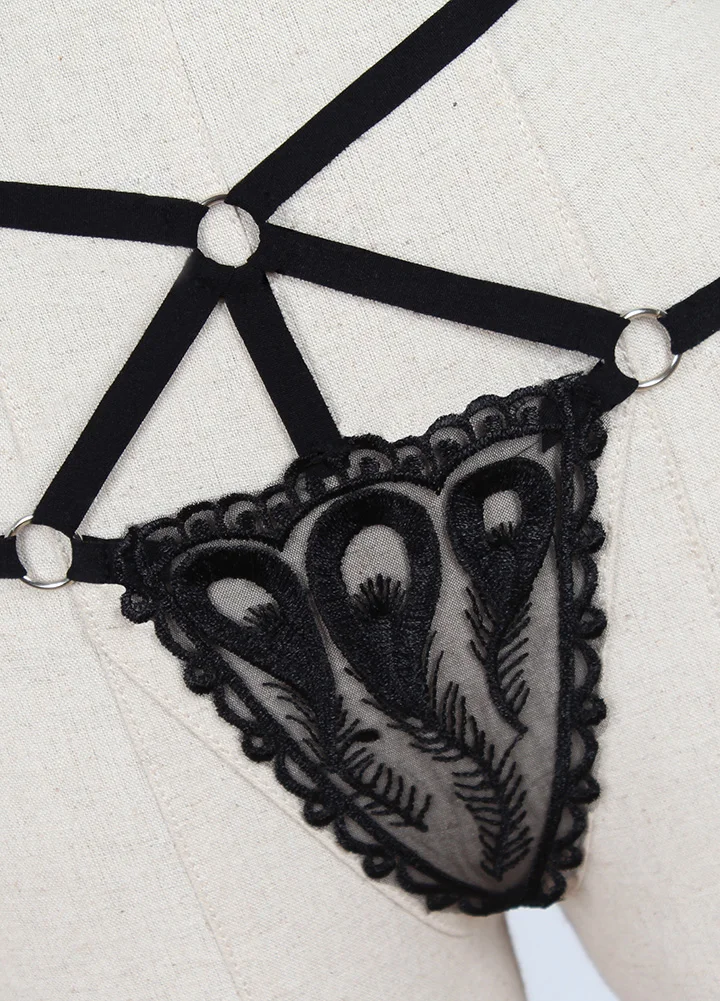 Frauen Spitzen Dessous G-String Slips Unterwäsche T String Thongs Knickers