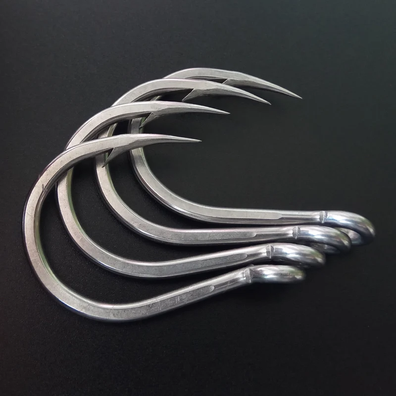 

10piece/lot 13/0 or 11/0 lead lure jigging fishing hook tuna hook fishing accessories stainless steel