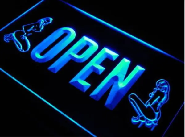 se05 OPEN Sex Exotic Dancer Shop Bar LED Neon Light Sign vintage home decor Wholeselling Dropshipper | Дом и сад
