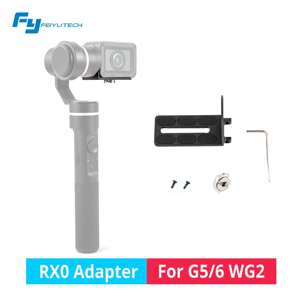 

Feiyu RX0 adapter mount clamp action camera holder for FEIYUTECH G5 G5 WG2 Gimbal Sony RX0