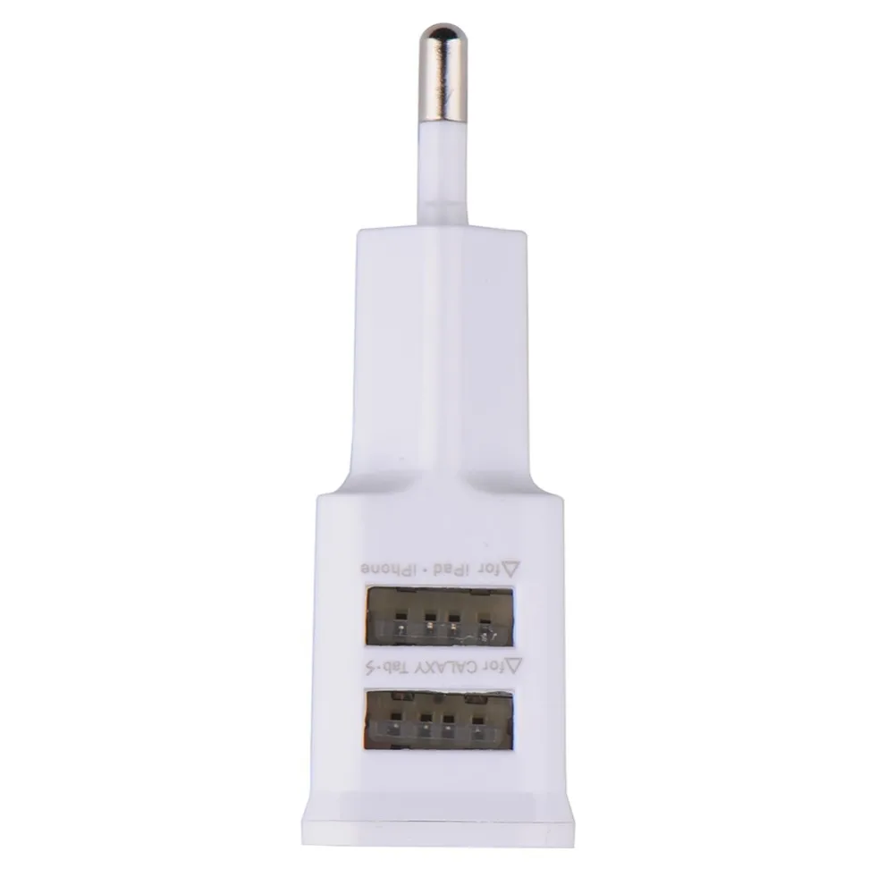 5V 1A штекер двойное зарядное устройство USB для Iphone Универсальное зарядное устройство для мобильного телефона качество настенное зарядное устройство переменного тока для Xiaomi samsung