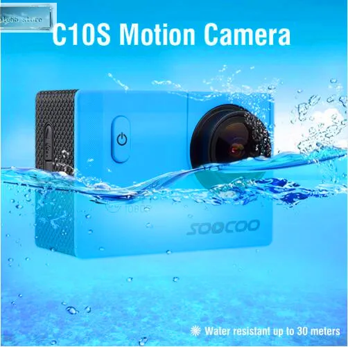 Новая Спортивная камера SOOCOO 30 м Водонепроницаемая мини профессиональная