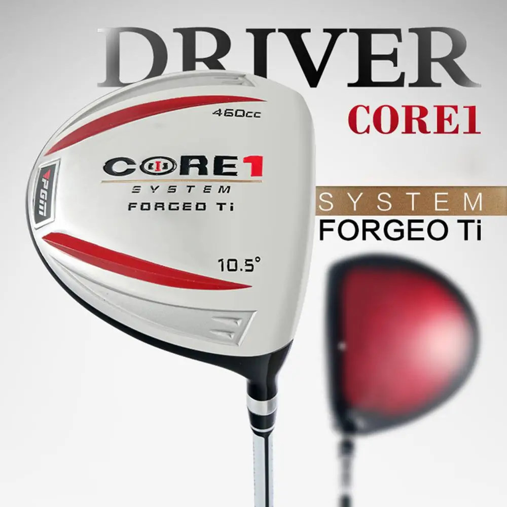 CRESTGOLF Гольф Драйверы Core 1# гольф леса-клубов резиновые накладки Для мужчин дерево клубы - Цвет: 1 Driver