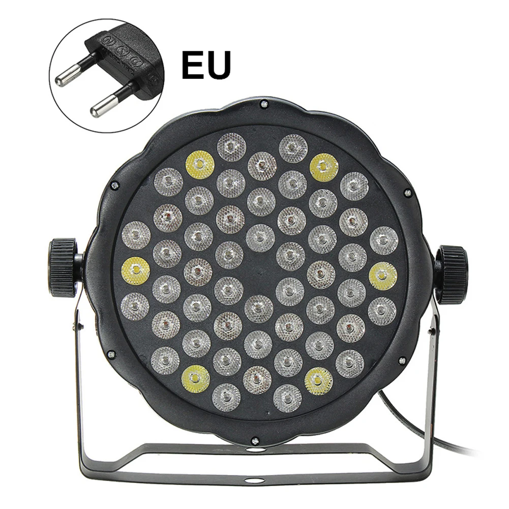 

54LED Strobe Effect Stage Light Lighting RFID Blocking RGB Ballroom Rotating Head Indoor Spot Light Club Bar Show Lighting
