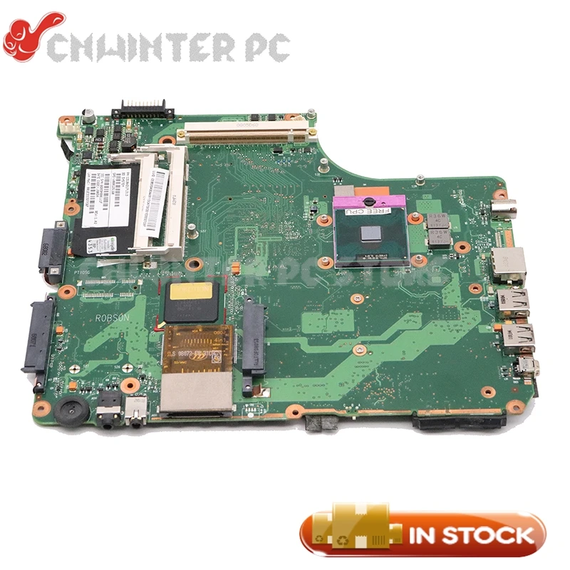 NOKOTION V000125160 6050A2171301-MB-A02 для toshiba Satellite A300 A305 материнская плата для ноутбука 965PM DDR2 с графическим слотом IDE DVD