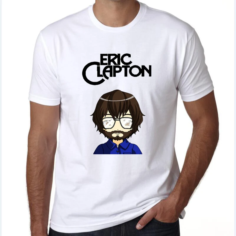 komnudt men t shirt 2017 Eric Patrick Clapton rock and ...