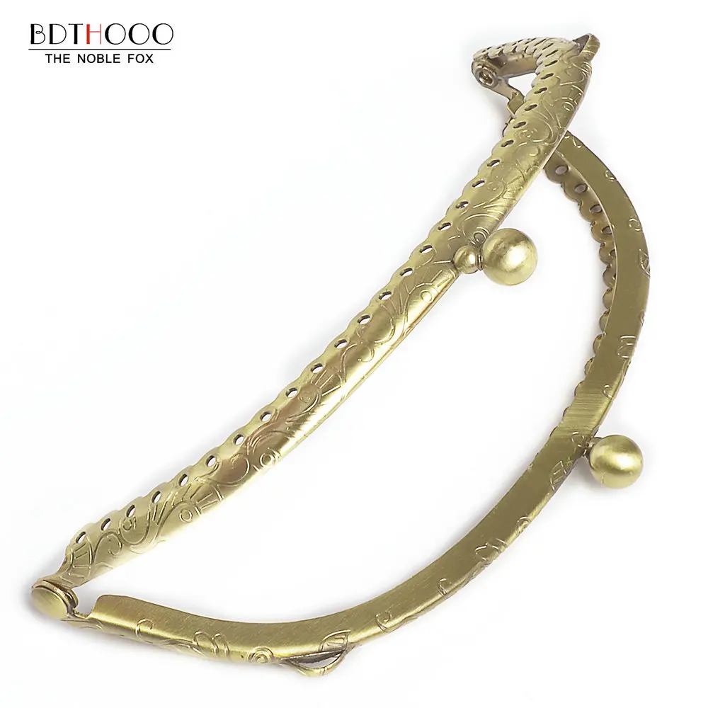 Buy 10pcs 12.5cm Metal Purse Frame Handle for Clutch