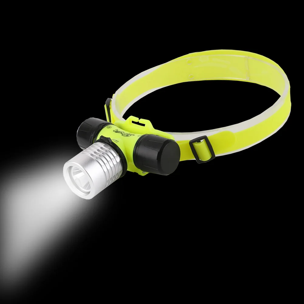 Фонари для подводного плавания 20 м 1000 лм 3 режима 18650/AAA|head torch|diving headlamplight headlights |