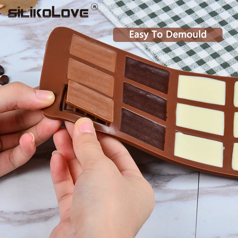 SILIKOLOVE 12 даже Шоколадный силиконовые формы DIY помадка форма для украшения тортов инструменты кухня выпечки интимные аксессуары безопасный легко чистить