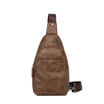 

Chest Bag For Women & Men 2019 Fashion Boys PU Waterproof Crossbody Bags iPad Messenger Shoulder Bag Travel Anti-theft Pocket 67