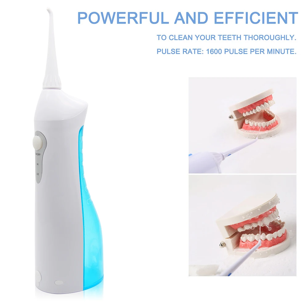 Профессиональный USB заряжаемый ороситель для полости рта с высокой емкостью воды Flosser Танк домашнего использования очиститель зубов рот очищающее средство для зубов и полости рта