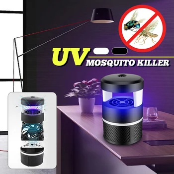 

Mosquito Killer Usb Electric Mosquito Killer Lamp Photocatalysis Mute Home Camp Led Bug Insect Trap Radiationless For Children