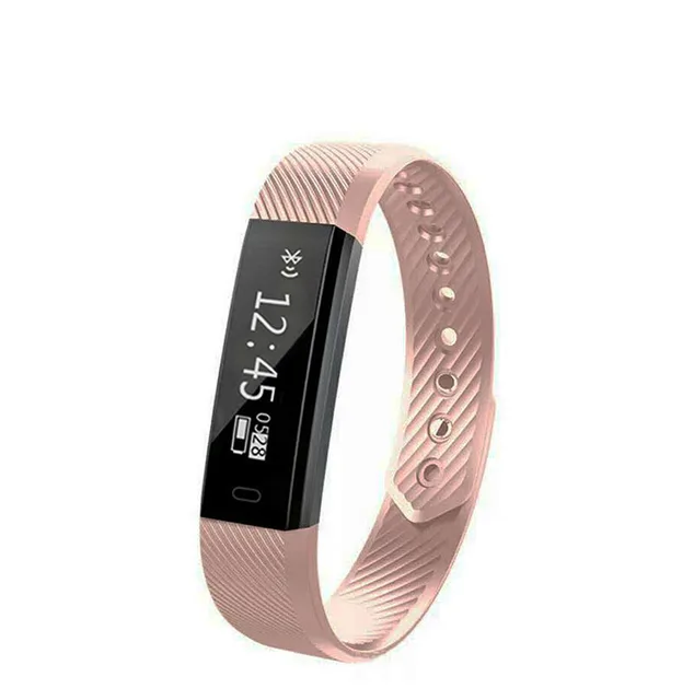 Smart Bracelet Fitness Tracker Step Counter Activity Monitor Band Alarm