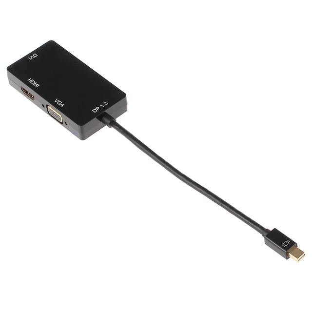 Mini Display Port Thunderbolt To Dvi Vga Hdmi Adapter For Macbook Mini Display Port Thunderbolt To Dvi Vga Hdmi Adapter For Macbook Pro Mac Air