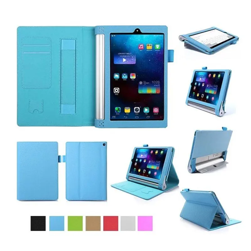 Кожаный чехол YNMIWEI для планшета Yoga Tab2 830F 830L 8 0 дюйма кошелек с ремешком на руку Lenovo